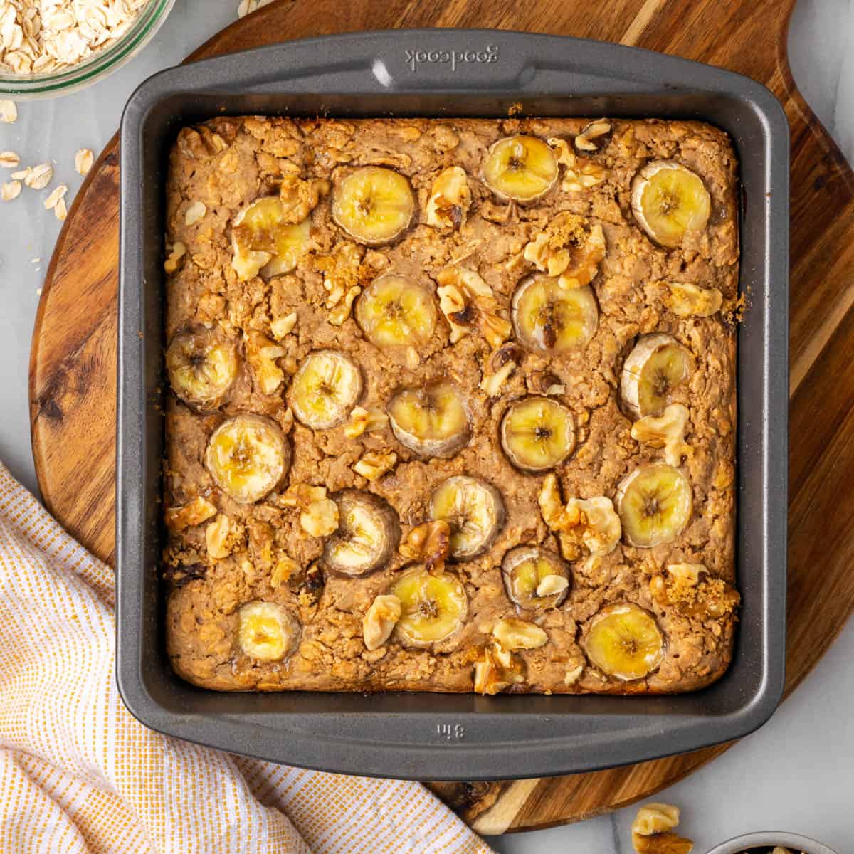Banana Bread Baked Oatmeal: A Healthy Kid-Friendly Favorite